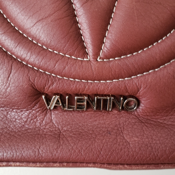 VALENTINO LUISA SAUVAGE CHAIN PURSE 🤎 - Picture 3 of 9